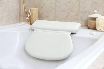 Epica Bath Pillow | Luxury Bathroom Accessories for Women & Men  Bathtub Decor  Bath Essentials | Non-Slip Waterproof Pillow with Strong Suction Cups  Hot Tub Neck Support  Bathtub Spa Pillow  Oval - Image 4